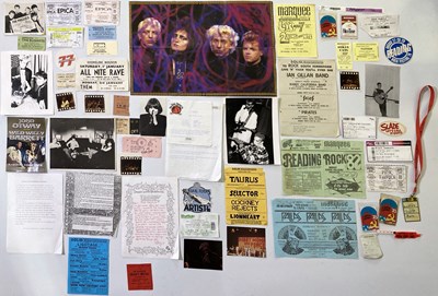Lot 169 - CONCERT EPHEMERA - BADGES / TICKETS ETC.