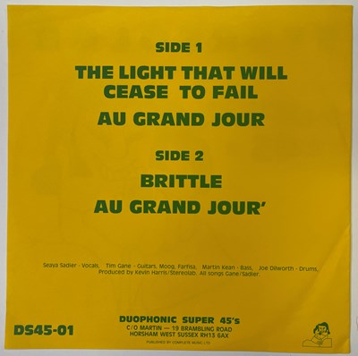 Lot 25 - STEREOLAB - SUPER 45 - ORIGINAL UK 10" RELEASE (DUOPHONIC RECORDS DS 45-01)
