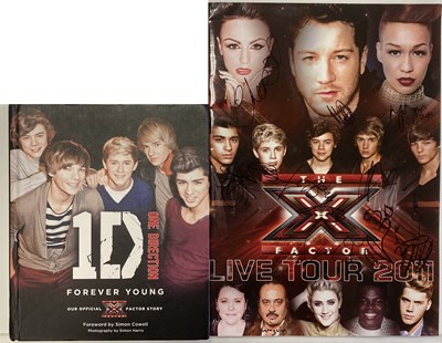 Lot 298 - ONE DIRECTION SIGNED INC HARRY STYLES