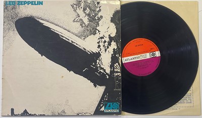 Lot 17 - LED ZEPPELIN - LED ZEPPELIN 'I' LP (ORIGINAL UK 'TURQUOISE' LETTERING/SUPERHYPE COPY - ATLANTIC 588171)