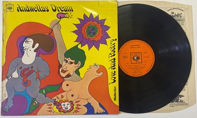 Lot 18 - ANDWELLAS DREAM - LOVE AND POETRY LP (ORIGINAL UK COPY - CBS S 63673)