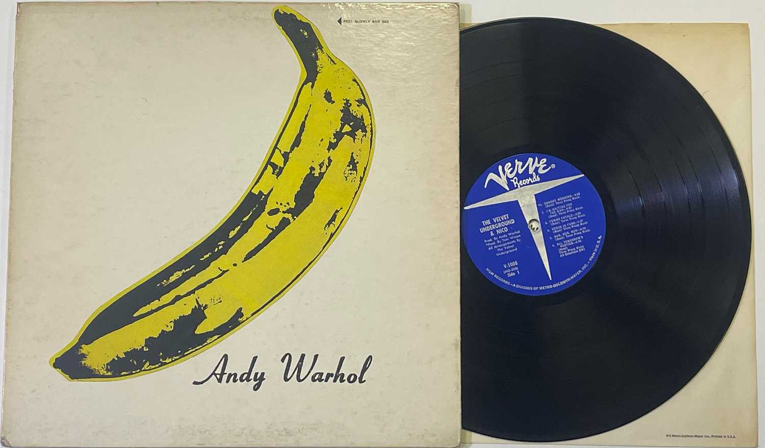 Lot 20 - THE VELVET UNDERGROUND & NICO LP (ORIGINAL US MONO COPY - VERVE V-5008)