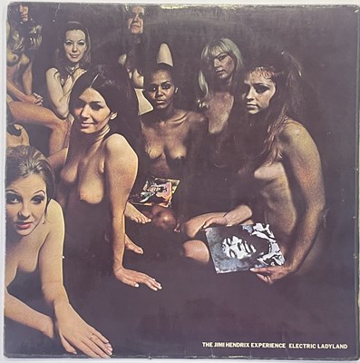 Lot 21 - THE JIMI HENDRIX EXPERIENCE - ELECTRIC LADYLAND LP (ORIGINAL UK 'BLUE TEXT' - TRACK 613008/9)