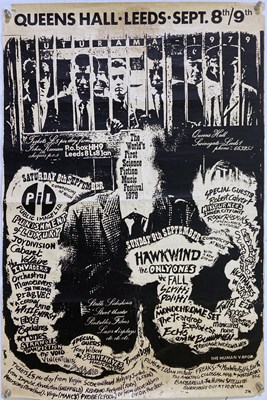 Lot 251 - JOY DIVISION - FUTURAMA 1979 ORIGINAL FESTIVAL POSTER.