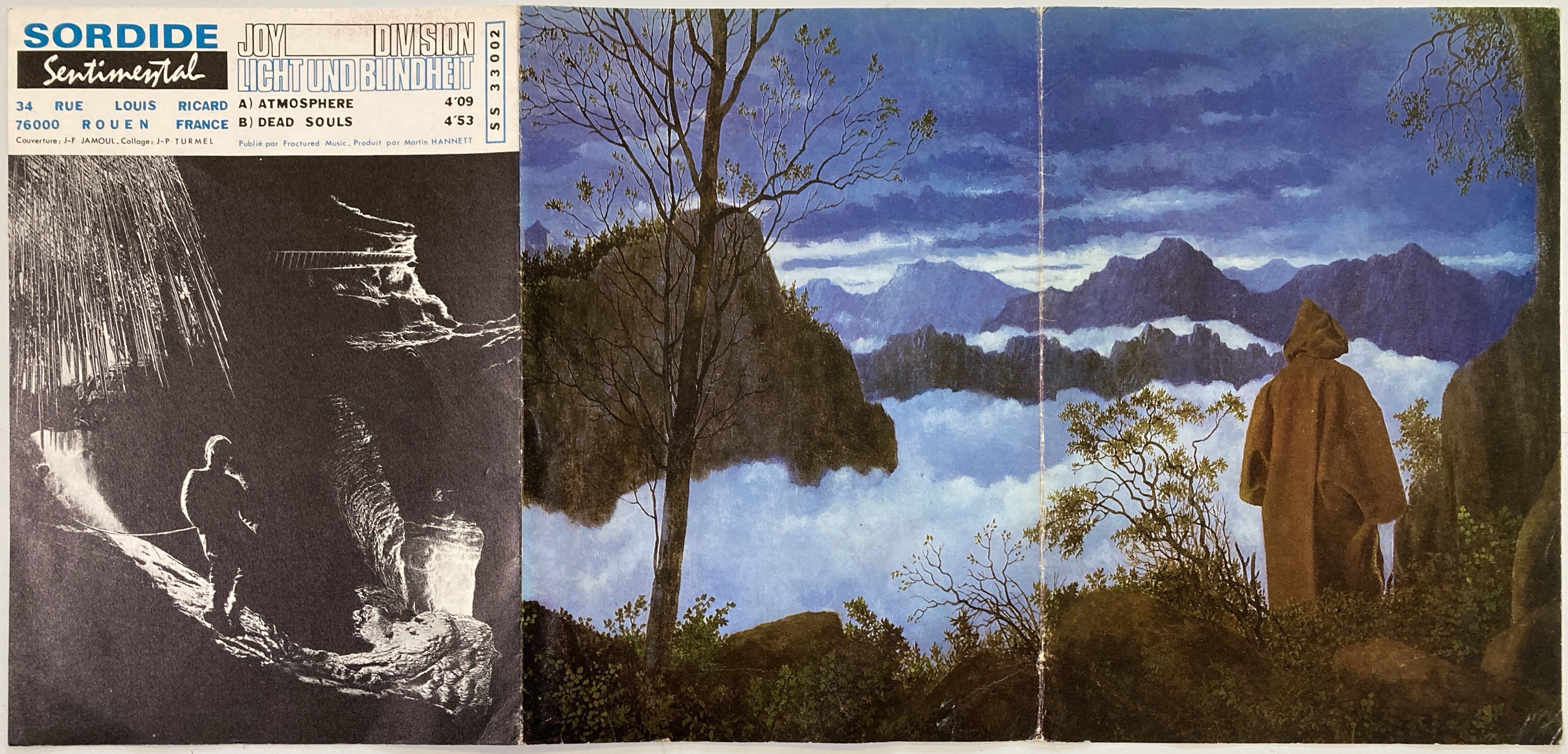 Lot 121 - JOY DIVISION - 'SORDIDE SENTIMENTAL'