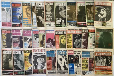 Lot 139 - RECORD MIRROR MAGAZINES - 1970S.