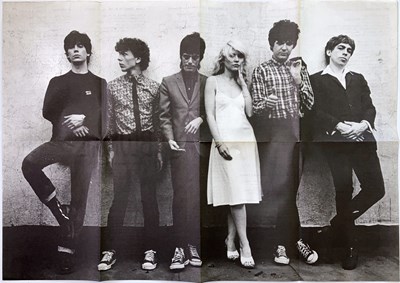 Lot 189 - BLONDIE - A FAN CLUB POSTER.