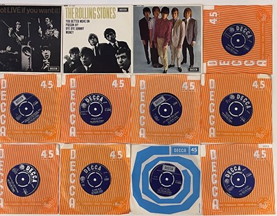 Lot 75 - THE ROLLING STONES - 60s 7" PACK