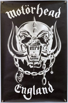 Lot 300 - MOTORHEAD 1977 'ENGLAND' POSTER.