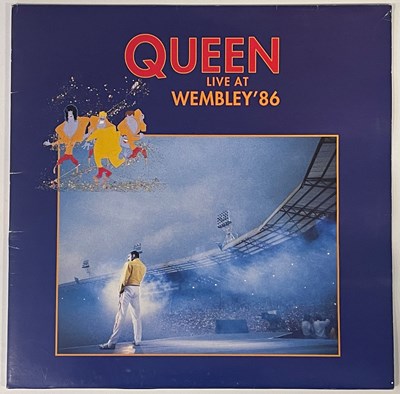 Lot 76 - QUEEN - LIVE AT WEMBLEY '86 LP (ORIGINAL UK COPY - PARLOPHONE PCSP 725-1)