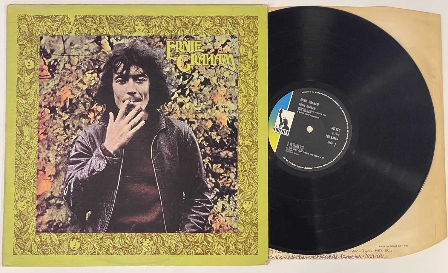 Lot 78 - ERNIE GRAHAM - ERNIE GRAHAM LP (ORIGINAL UK COPY - LIBERTY LBS 83485)