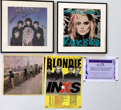 Lot 126 - BLONDIE - SIGNED ITEMS INC LPS.