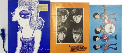 Lot 321 - THE BEATLES - 1964 / 65 CONCERT PROGRAMMES.