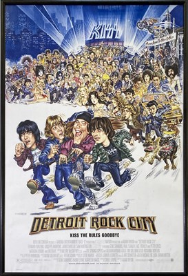 Lot 318 - KISS - DETROIT ROCK CITY ORIGINAL POSTER.