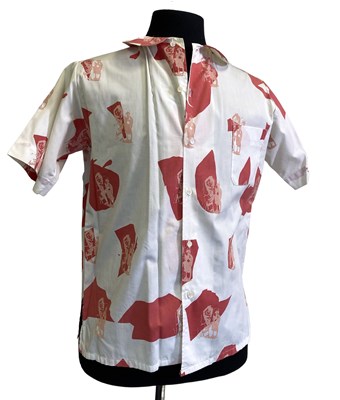 Lot 358 - PUNK FASHION / VIVIENNE WESTWOOD - DIRTY STRIPPER SHIRT.