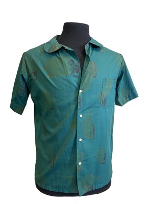 Lot 362 - PUNK FASHION / VIVIENNE WESTWOOD - DIRTY STRIPPER SHIRT.