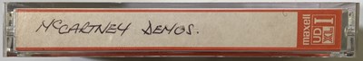 Lot 327 - THE BEATLES / PAUL MCCARTNEY - UNRELEASED DEMO CASSETTE 'ATTENTION'