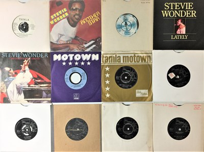 Lot 134 - STEVIE WONDER - 7" COLLECTION