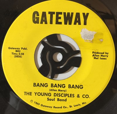 Lot 108 - THE YOUNG DISCIPLES & CO - BANG BANG BANG 7" (GATEWAY - 5836)