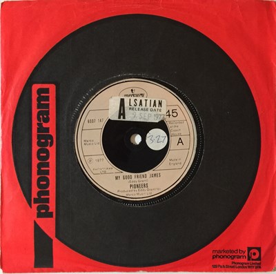 Lot 118 - PIONEERS - MY GOOD FRIEND JAMES 7" (REGGAE-SOUL - 6007 147)