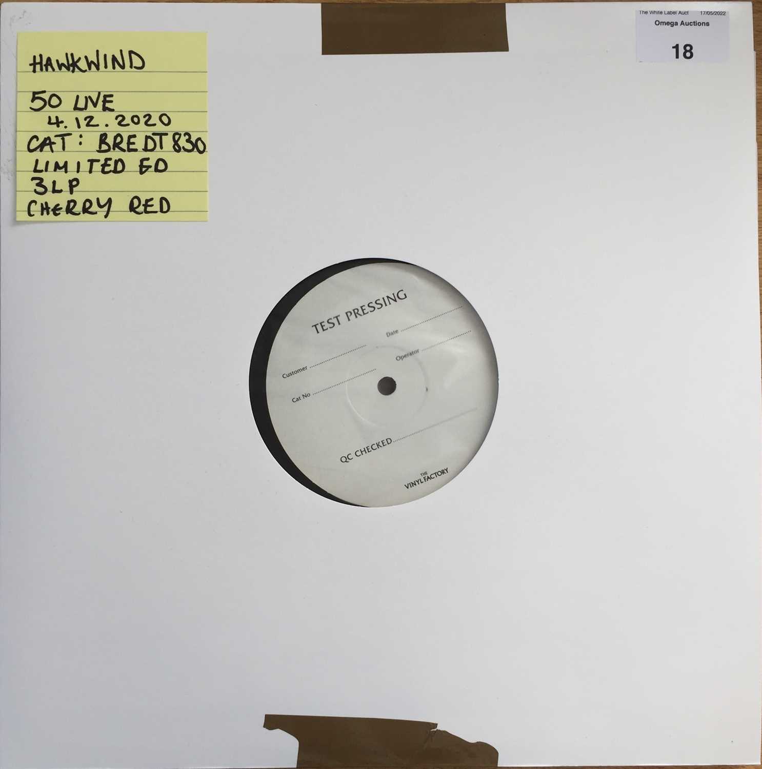 Lot 18 - HAWKWIND - 50 LIVE LP (2020 - CHERRY RED BREDT 830)