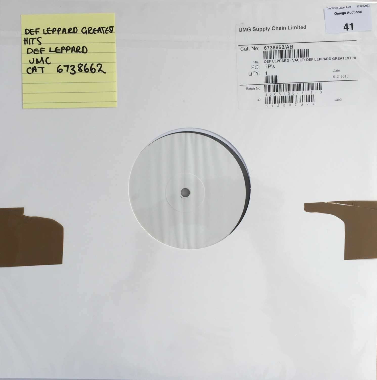 Lot 41 - DEF LEPPARD - VAULT: DEF LEPPARD GREATEST HITS 1980-1995 LP (2018 - UMC/ISLAND 6738662)