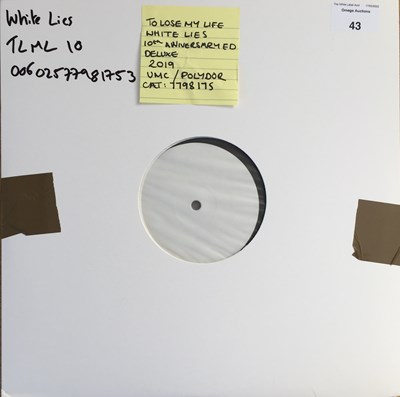 Lot 43 - WHITE LIES - TO LOSE MY LIFE LP (2019 - UMC/POLYDOR 7798175)