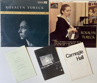 Lot 37 - ROSALYN TURECK - UK HMV LP RARITIES (SIGNED)