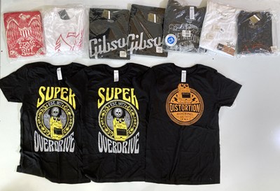 Lot 136 - MUSIC CLOTHING - GUITAR BRANDS.