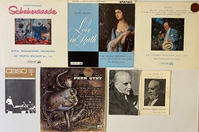 Lot 43 - SIR THOMAS BEECHAM - UK HMV STEREO LP RARITIES