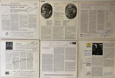 Lot 56 - SIGNED CLASSICAL - LP PACK