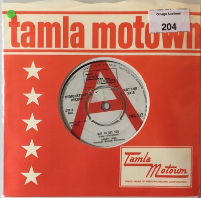 Lot 204 - TMG 512 DEMO - SHORTY LONG - OUT TO GET YOU 7"
