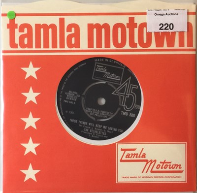 Lot 220 - TMG 580 - THE VELVELETTES - THESE THINGS WILL KEEP ME LOVING YOU 7"
