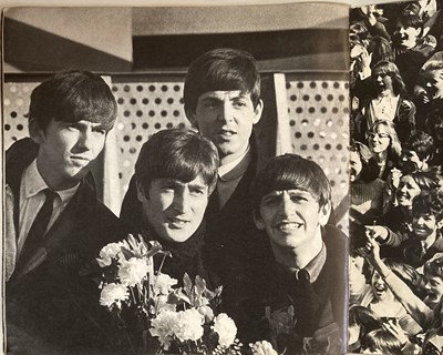 Lot 106 - ORIGINAL 1960S BEATLES FOLD OUT POSTERS