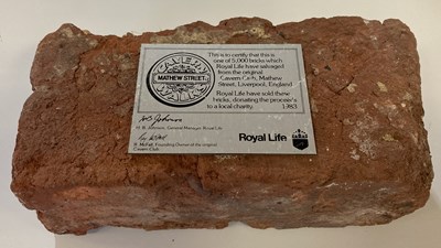 Lot 112 - CAVERN CLUB BRICK