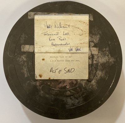 Lot 113 - BEATLES LET IT BE FILM TIN