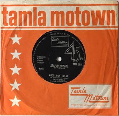 Lot 236 - TMG 592 - THE ORIGINALS - GOOD NIGHT IRENE 7"