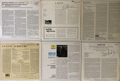 Lot 58 - SIGNED CLASSICAL - LP PACK