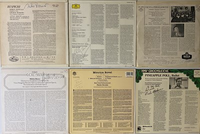 Lot 70 - SIGNED CLASSICAL - LP PACK
