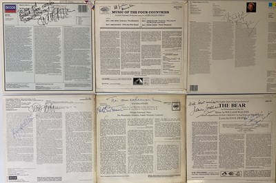 Lot 74 - SIGNED CLASSICAL - LP PACK