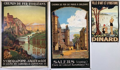 Lot 65 - FRENCH TRAVEL POSTERS - REPRODUCTIONS.