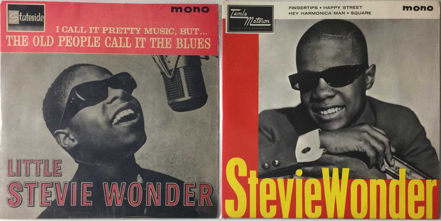 Lot 268 - STEVIE WONDER - ORIGINAL UK TAMLA MOTOWN/STATESIDE EPs