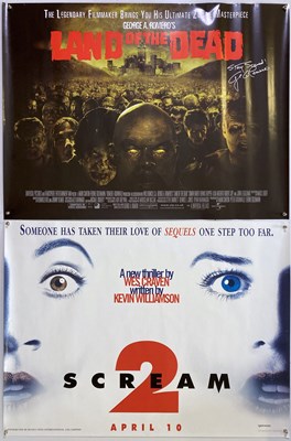 Lot 95 - UK QUAD POSTERS - HORROR INC GUILLERMO DEL TORO SIGNED.