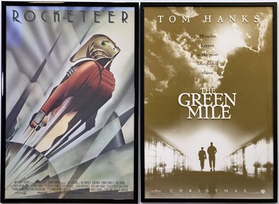 Lot 105 - FRAMED UK QUAD POSTERS - CLASSIC FILMS INC LOTR SIGNED BY CHRISTOPHER LEE.