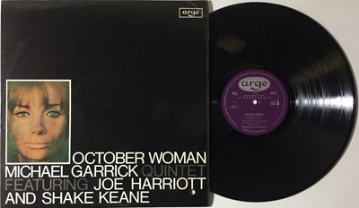 Lot 8 - MICHAEL GARRICK QUINTET FEAT HARRIOTT & KEANE - OCTOBER WOMAN LP (UK ORIGINAL - ZDA 33)
