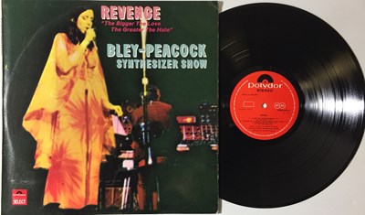 Lot 25 - BLEY-PEACOCK SYNTHESIZER SHOW - REVENGE LP (UK POLYDOR - 2425-043)