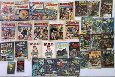 Lot 132 - VOYAGE TO THE BOTTOM OF THE SEA - MAGAZINES, ANNUALS, BOOKS.