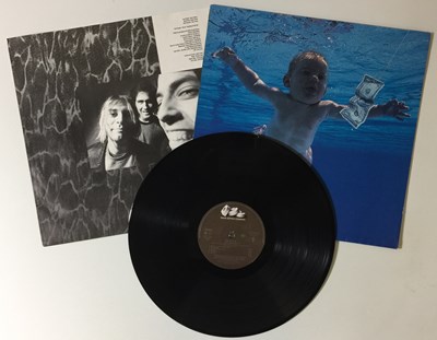 Lot 5 - NIRVANA - NEVERMIND LP (UPSIDE DOWN MONKEY INNER - GEF 24425)