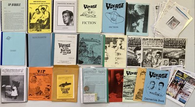 Lot 137 - VOYAGE TO THE BOTTOM OF THE SEA / IRWIN ALLEN - FAN CLUB / MADE DOCUMENTS.