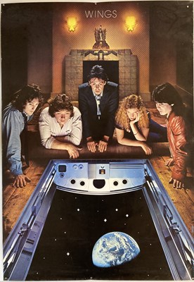 Lot 151 - WINGS BACK TO THE EGG POSTER